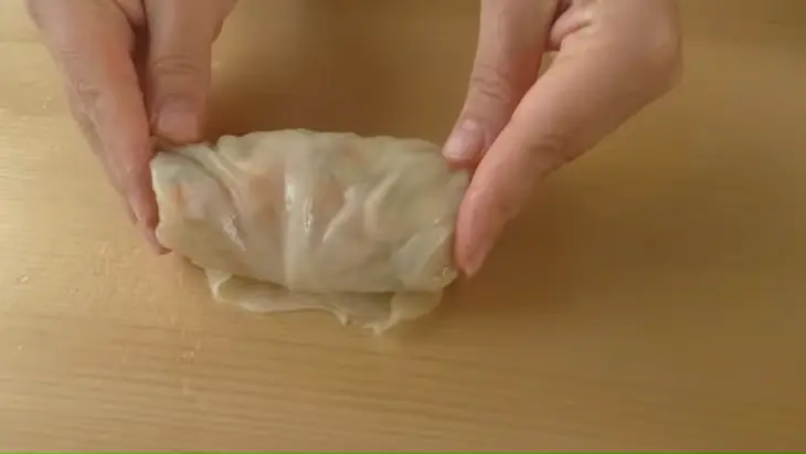 Голубцы из замороженной капусты: шаг 4