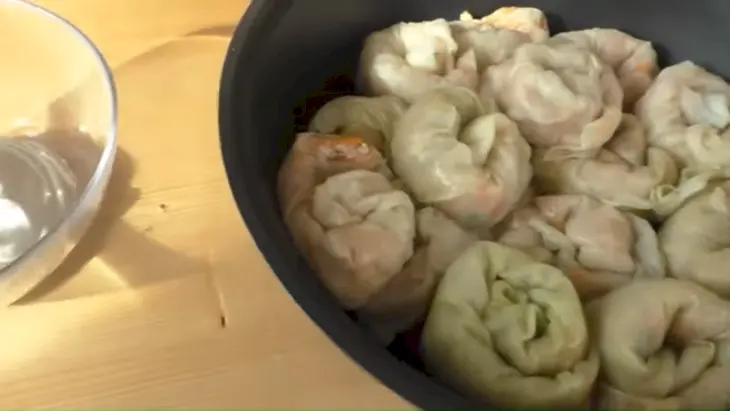 Голубцы из замороженной капусты: шаг 7