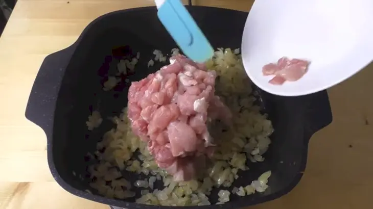 Мясо с овощами по-мексикански: шаг 2