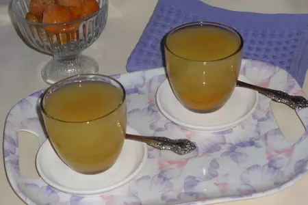 Абрикосовый кисель #россия: шаг 7