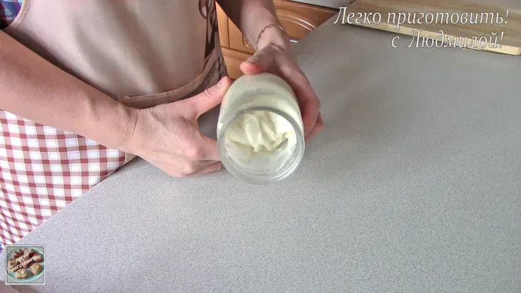 Постный (вегетарианский) майонез: шаг 11