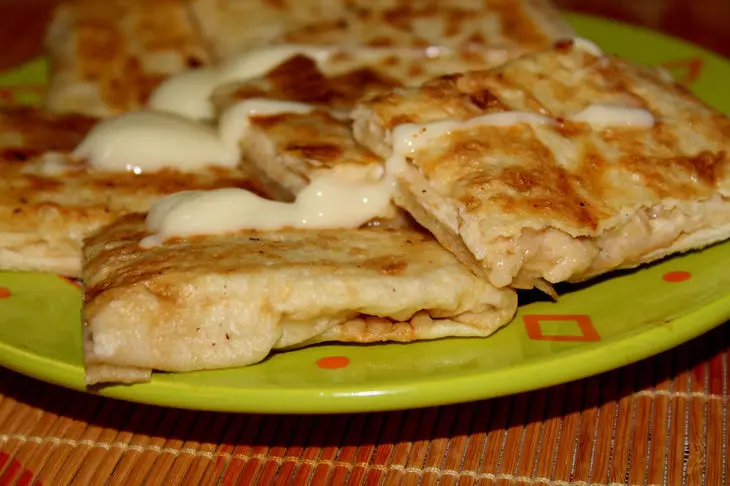 Блинчики роти с яйцом и бананом #тайланд: шаг 11