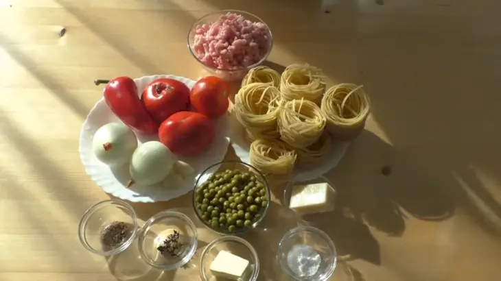 Фаршированные гнезда: шаг 1