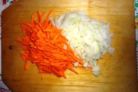 Капуста с рисом и курицей#греция: шаг 3