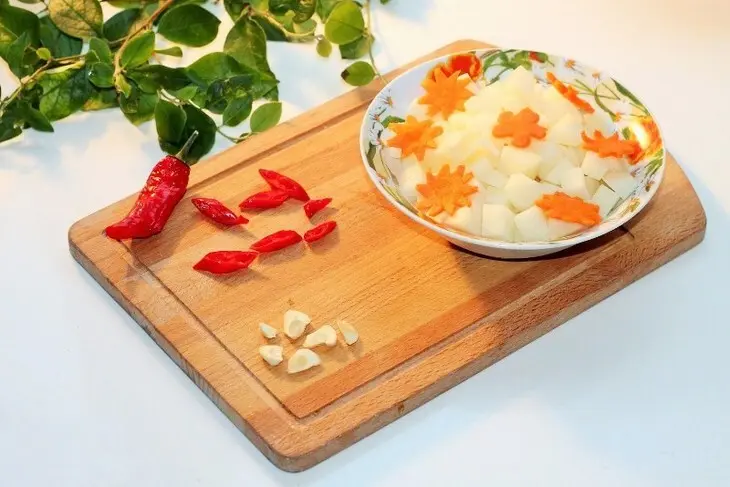 Рыбный суп с консервами#россия: шаг 2