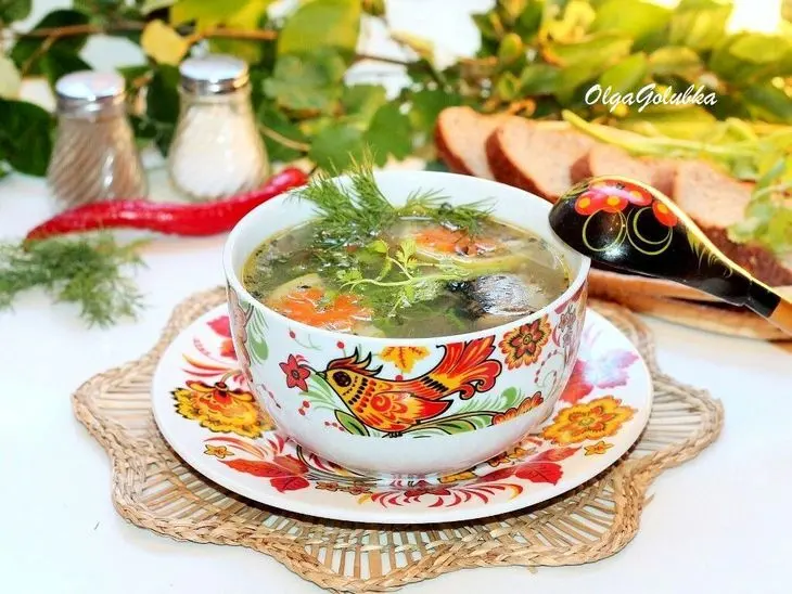 Рыбный суп с консервами#россия: шаг 9
