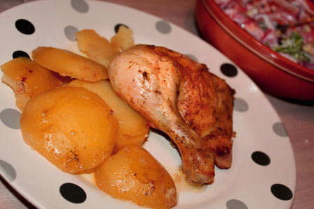 Курица с картофелем в глиняном горшке #россия: шаг 6