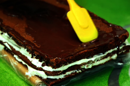 Черёмуховый торт с нежным сметанным кремом: шаг 8
