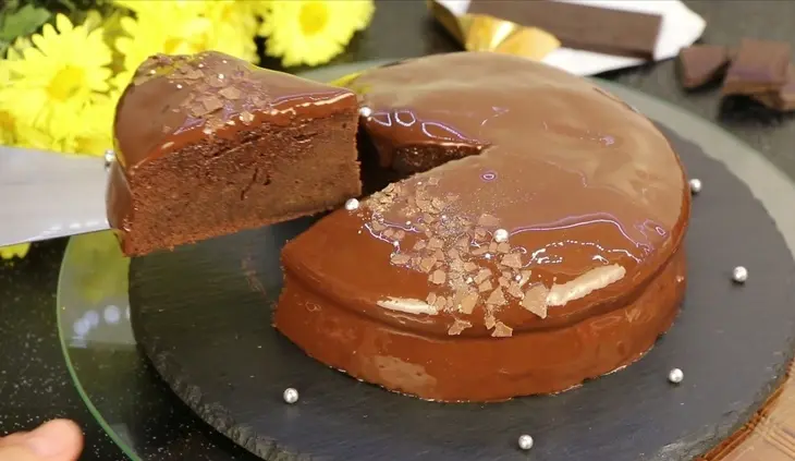 Мега шоколадный пирог: шаг 15