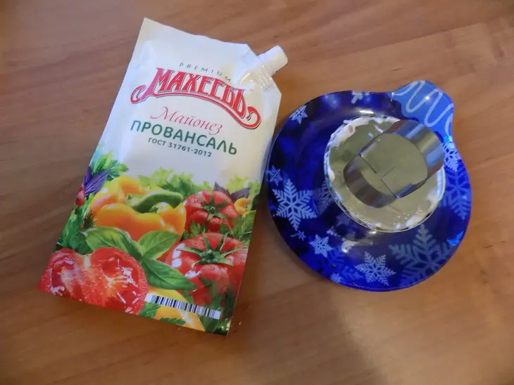 Салат "за четверть часа до нового года" #махеевъ_чудеса_за_полчаса: шаг 3