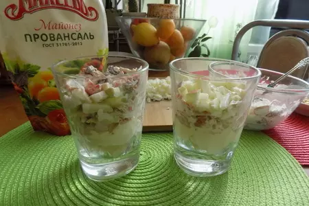 Салат "снежная королева" #махеевъ_чудеса_за_полчаса: шаг 5