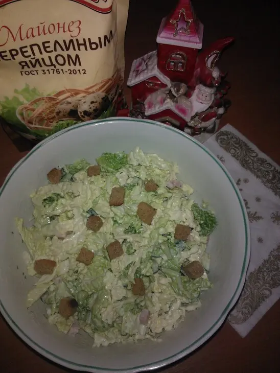 Салат из пекинской капусты #махеевъ_чудеса_за_полчаса: шаг 2
