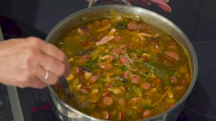 Солянка сборная, мясная, классическая: шаг 9