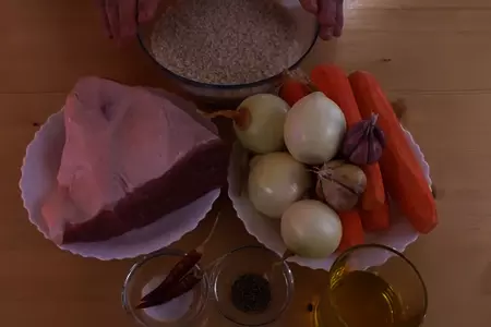 Плов со свининой без лишних заморочек: шаг 1