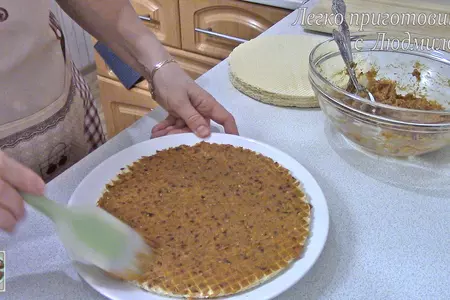 Торт с сухофруктами, без выпечки: шаг 5