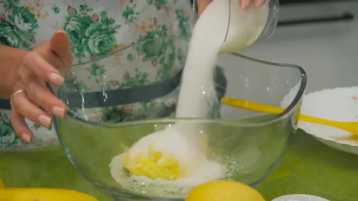 Банановый пирог с лимоном: шаг 1