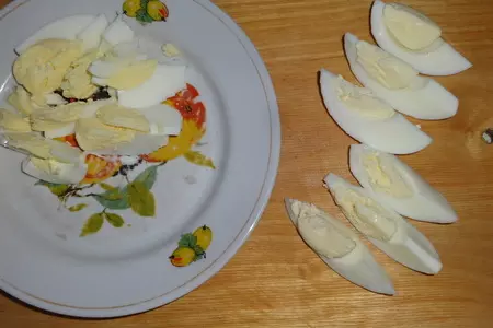 Салат с индейкой, кукурузой и майонезом "махеевъ" #махеевъ _чудеса_за_полчаса: шаг 5