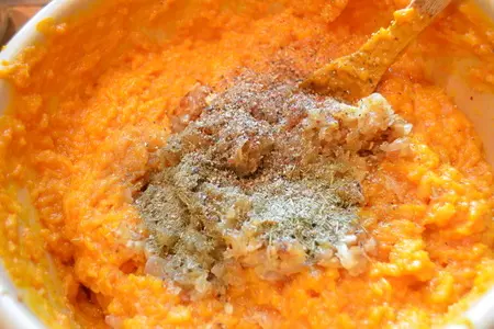 Каннеллони с тыквой и курицей.: шаг 3