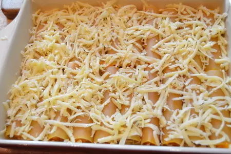 Каннеллони с тыквой и курицей.: шаг 6