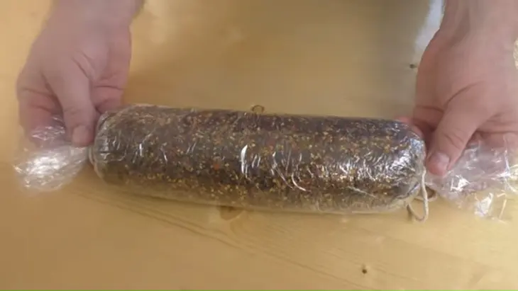 Мясной рулет из двух видов мяса: шаг 6