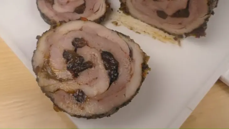 Мясной рулет из двух видов мяса: шаг 7
