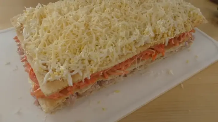 Мясной наполеон (часть 2) - праздничный рецепт!: шаг 5