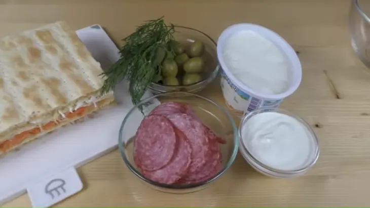 Мясной наполеон (часть 2) - праздничный рецепт!: шаг 6