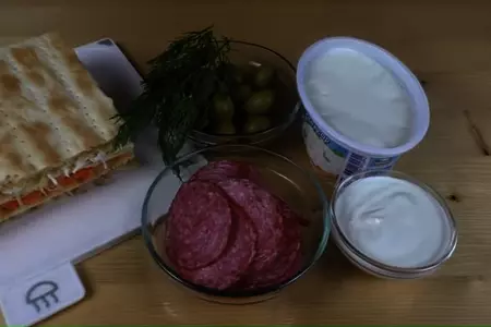 Мясной наполеон (часть 2) - праздничный рецепт!: шаг 6