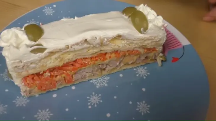Мясной наполеон (часть 2) - праздничный рецепт!: шаг 8