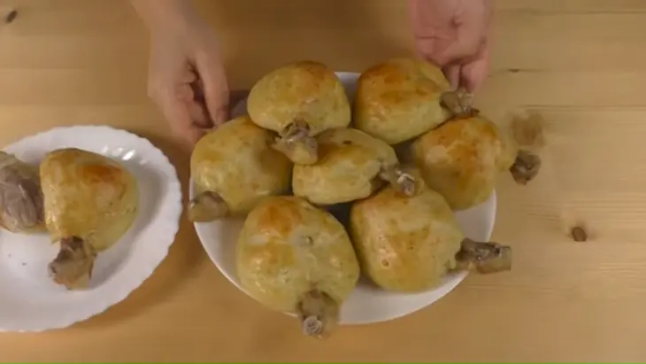 Куриная голень в картофельном тесте: шаг 6
