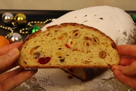 Сдобный рождественский хлеб: шаг 18