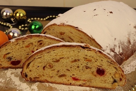 Сдобный рождественский хлеб: шаг 20