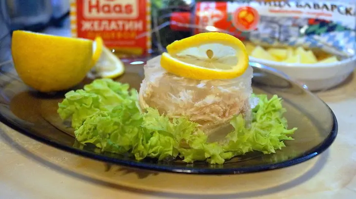 Заливное из куриной грудки.: шаг 4