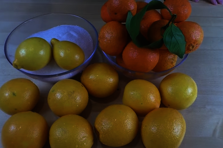 Апельсиновый джем - праздничный рецепт: шаг 1