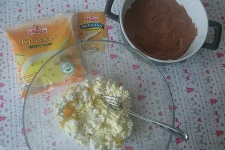 Быстрая шоколадная ватружка: шаг 3