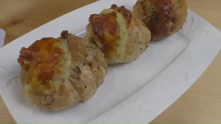 Куриные мешочки с начинкой: шаг 6