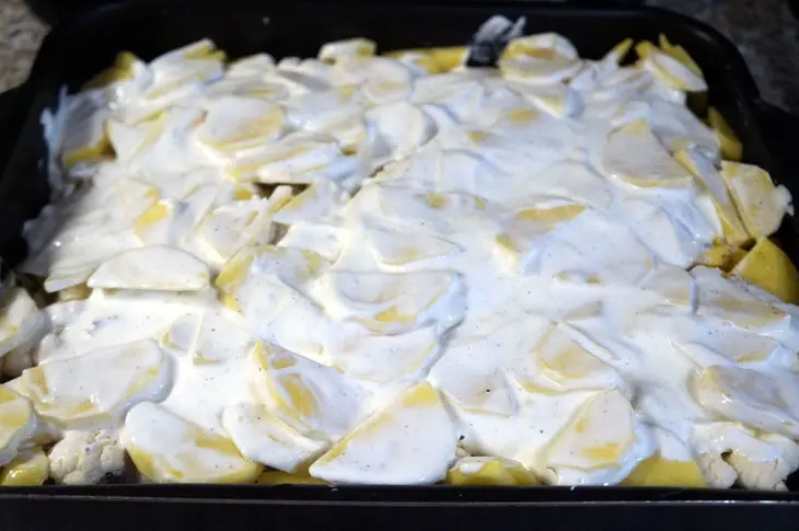 Куриные голени с овощами: шаг 6