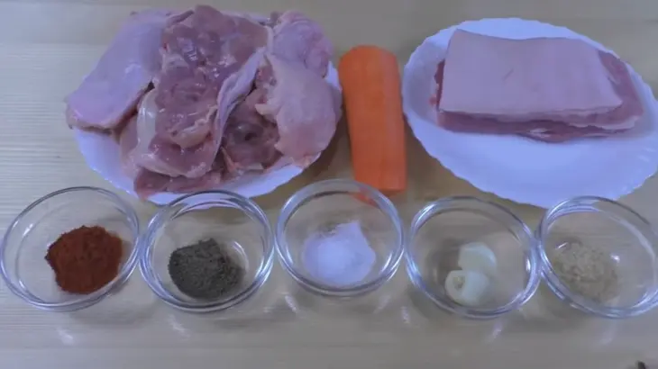 Домашний рецепт мясной нарезки - вместо колбасы: шаг 1