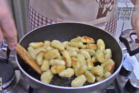 Картофельные ньокки с грибами (постные, вегетарианские): шаг 7