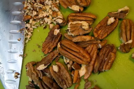 Рулетики из кабачка и баклажана, закуска на новогодний стол.: шаг 4