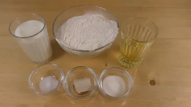 Пирожки с яблоками из классного теста: шаг 1
