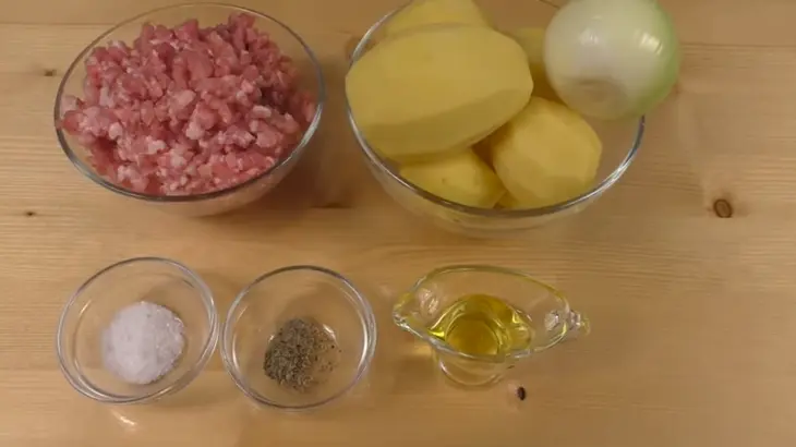 Манты на сковороде: шаг 3