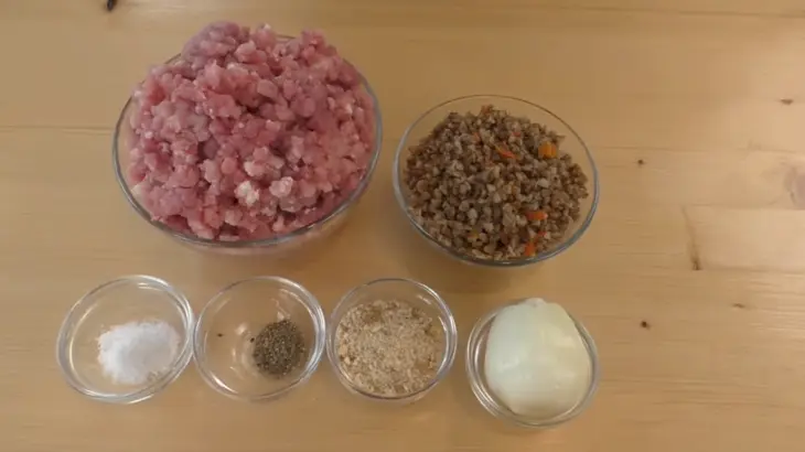 Котлеты фаршированные кашей: шаг 1