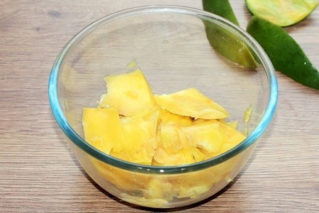 Творожный кекс с манговым кремом и сыром. "махеевъ",  23 февраля: шаг 6