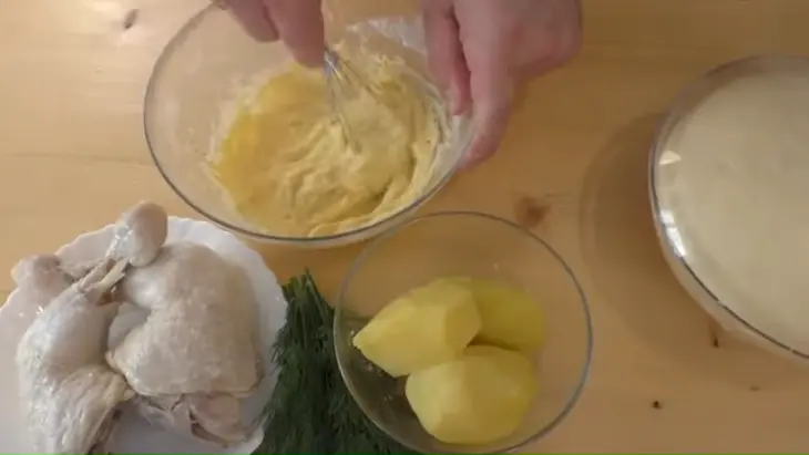 Пирог с картошкой, мясом и заварным кремом: шаг 4
