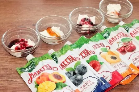 Творожные пирожки с фруктовой начинкой. “махеевъ”, 8 марта: шаг 6