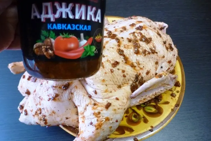 Утка, запеченная с апельсином и брусникой с соусом "глинтвейн" махеевъ на 23 февраля: шаг 1