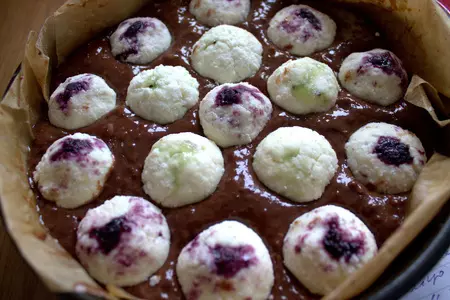 Пирог с кокосовыми шариками и джемом "махеевъ", 23 февраля: шаг 8