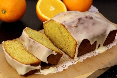 Апельсиновый кекс с сахарной глазурью: шаг 9