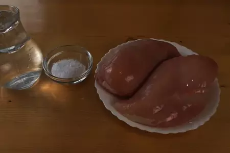 Сочная куриная грудка: шаг 1